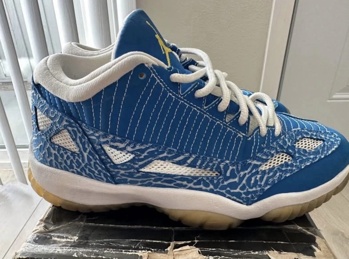 Jordan 11 Retro IE Low Argon Blue for Sale | Authenticity  display picture 2