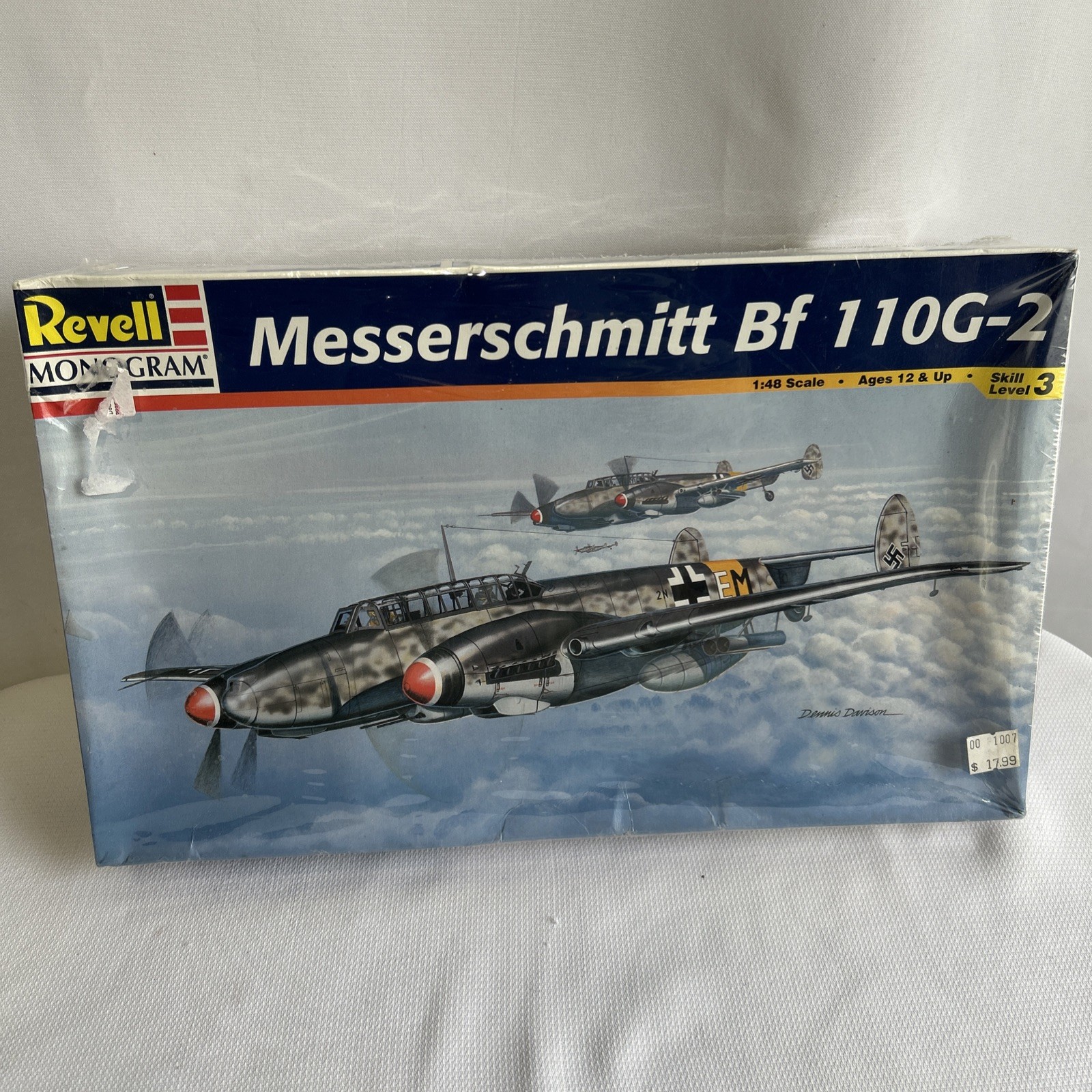 REVELL 1:48 MESSERSCHMITT BF-110G-2 WW2 GERMAN FIGHTER MODEL