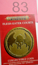 Warhammer 40k Collectible Coin Sigmar Flesh Eater Courts rare limited R83