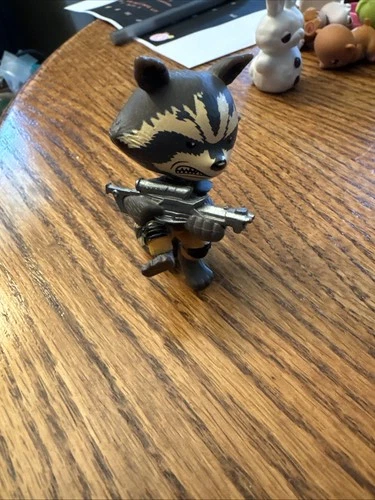 Funko Marvel Mystery Minis Guardian of the Galaxy Rocket Raccoon Bobblehead Figu
