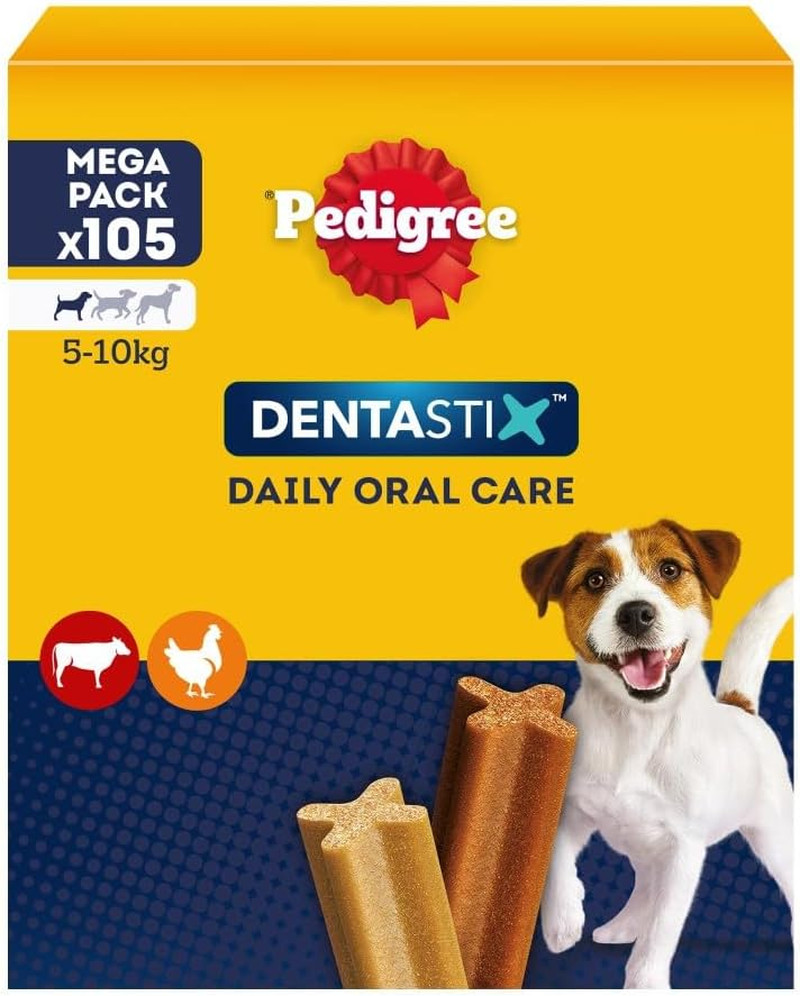 Dentastix Snack per La Igiene Orale (Cane Piccolo 5-10 Kg), 110 G 105 Pezzi - 15