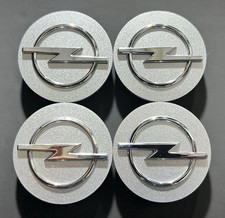 🟢 4x Original Opel Felgendeckel / Nabendeckel / Felgenkappen 60mm 🟢