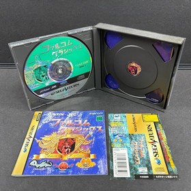 SEGA Falcom Classics I & II Sega Saturn Games Set Used, Slight Wear