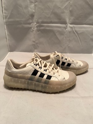 adidas gazelle silver green womens Y-3 Men's GR.1P Core White / Black Low Top Sneakers