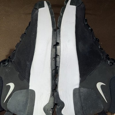 Sz 8 Nike City Classic Lace-up Sneaker Boots Black Women s DQ5601-001