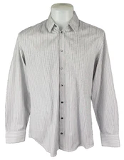 DOLCE & GABBANA Mens Grey L/S EVENING DRESS SHIRT Martini - 16" - L - 46" - £229