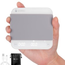 Rechargeable Mini Coffee Scale with Timer 2kg/0.1g Precision Espresso Scale P...