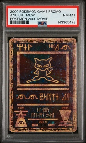 2000 POKEMON GAME MOVIE POKEMON 2000 MOVIE ANCIENT MEW PSA 8