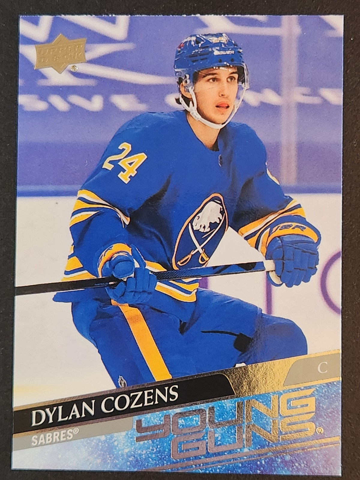 DYLAN COZENS #495 2020-21 Upper Deck YOUNG GUNS RC BUFFALO SABRES