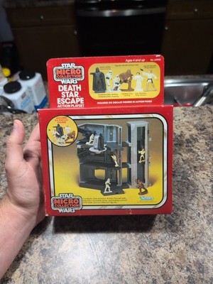 1982 Sealed Kenner Star Wars Micro Collection DEATH STAR ESCAPE Action Playset