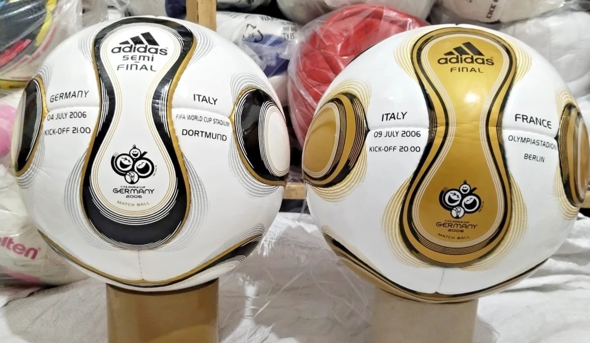 Set of 2 Adidas Teamgeist 2006 FIFA World Cup Germany Match Ball