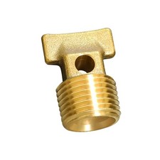 Boat Garboard Drain Plug 1/2" NPT Thread Solid Brass Drain Plugs commonly