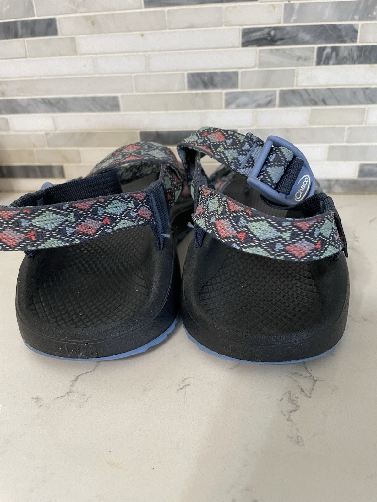 Chaco Z/Cloud 2 Trace Eclipse Blue Aztec Women’s … - image 4