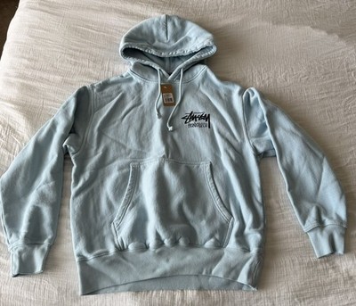 Stüssy Honolulu Sky Blue Hoodie Chapter Exclusive Size Small NEW