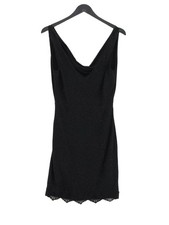 koton Bodycon Midi Dress S in Black