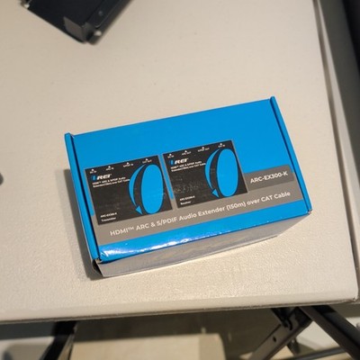 HDMI ARC & S/PDIF Audio Extender Up To 150m Using CAT 6/7 (ARC-EX300-K)