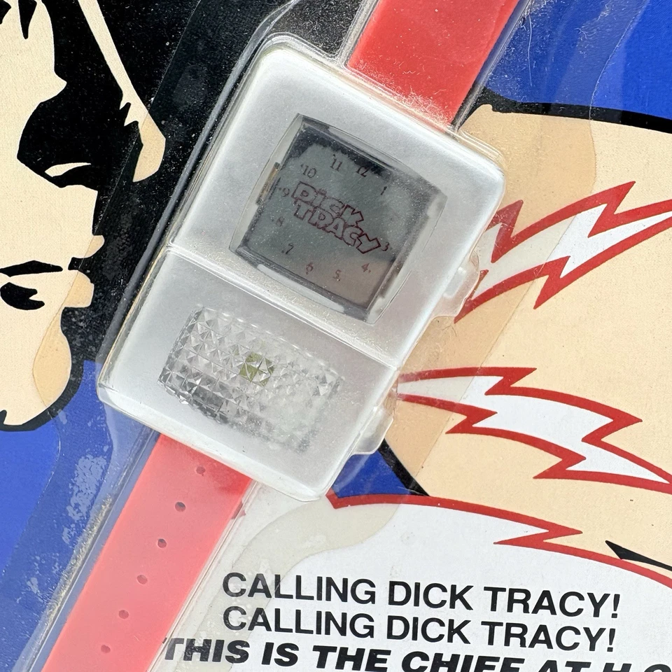 Dick Tracy 2-Way Wristwatch Communicator Watch Vtg 1990 Disney Playmates Toys - Image 3 of 4