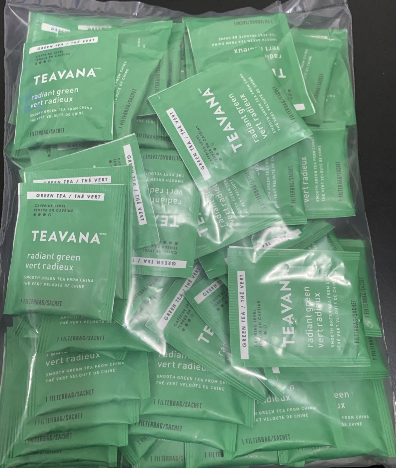 Vana Radiant Green Tea Starbucks Tea Filter Bags Tea Bags Bu