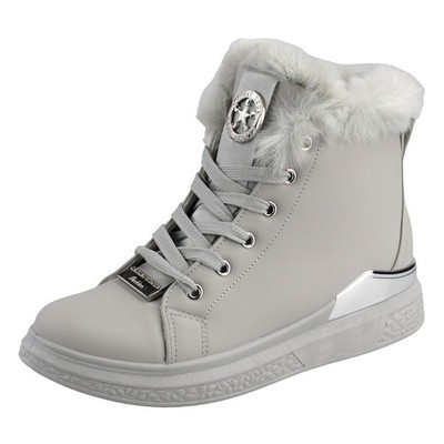 Damen Winterboots Stiefeletten High Gefüttert Freizeit Boots Stiefel 37 38