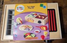 Giggle Scale 50 Piece Set Taco Night Play Grill Pretend Motor Skill Ages 3 New