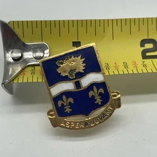 U.S. Military 326th Glider Infantry Regiment Pin DUI DI ASPERA JUVANT Dondero