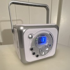 Jensen Portable Bluetooth CD Player FM Radio   Fully Tested   Works Perfectly