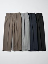UNIQLO :C Pleated Wide Tapered Pants S-4XL Tapered Loose Men 484662 NWT