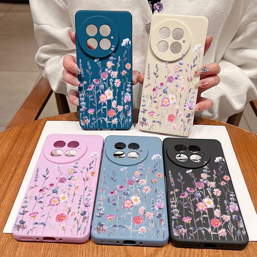 For OnePlus 13R 12R 11R 13 12 ACE5 3 2 Shockproof Flower Soft Phone Case Cover - Picture 2 of 16