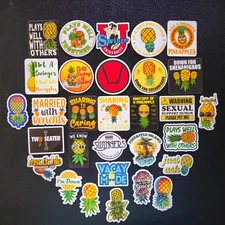 Swingers Stickers Upside Down Pineapple Funny Swinging Lifestyle Meme Couples