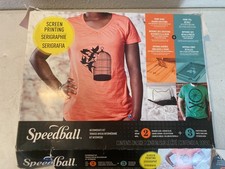 Intermediate Kit for Screen Printing Includes Screen Squeegee Ink