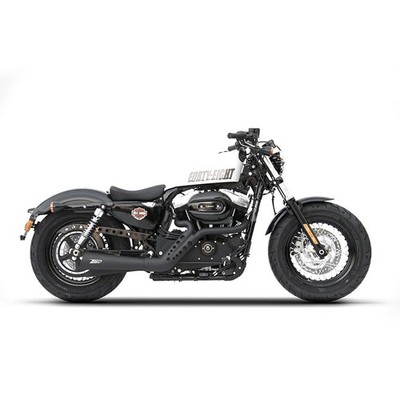 Zard Auspuff Sport Edelstahl Komplettanlage Harley-Davidson XL883NIron 2014-2016