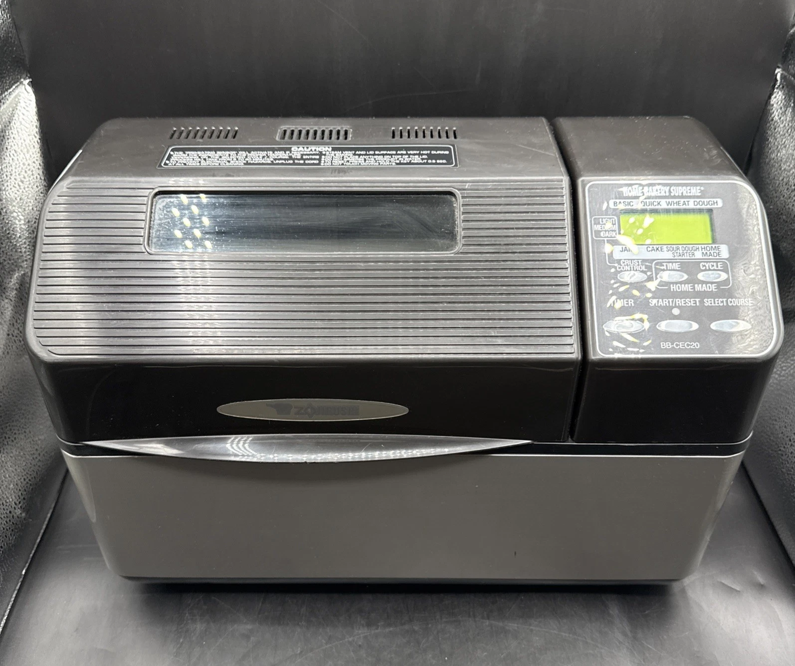Zojirushi BB-CEC20 Home Bakery Supreme Bread Machine Tested Working - READ