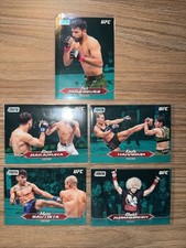 2025 Topps Stadium Club Chrome UFC - Lot of 5 Teal Cards