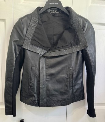 Gold Hawk 100%  Leather Blazer (Motorcycle Jacket) - Size XS