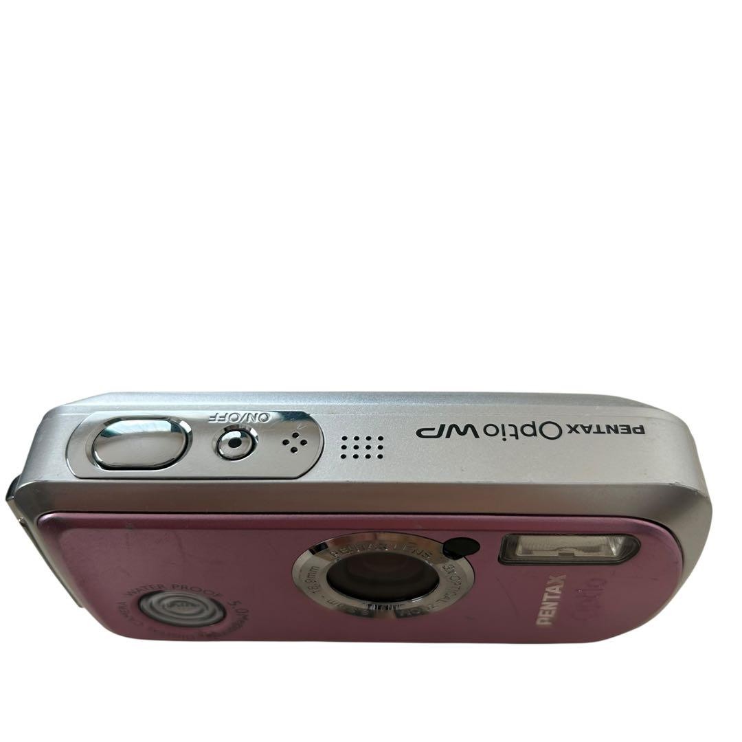 【美品】PENTAX Optio WP ピンク 防水カメラ Amazon | PENTAX Optio WP ププピンク 防水デジタルカメラ