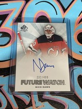 Nico Daws 232/499 Future Watch Auto 2021-22 Upper Deck SP Authentic (DJL1)