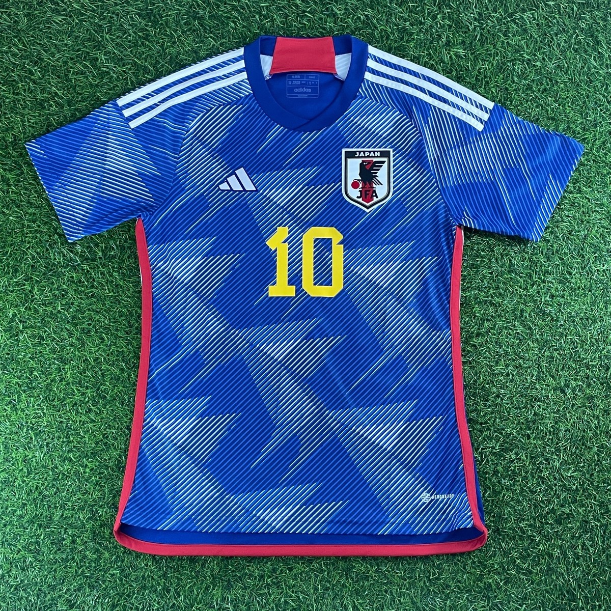 Minamino Japan 2022 Official Jersey Shirt Kit – JPN L / US M