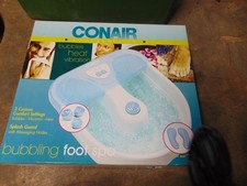 con air bubbling foot spa