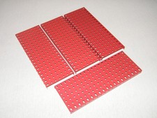 Metallus 4x gr. Rechteckplatte 19x7 max. 1x benutzt opt. wie neu (1571)