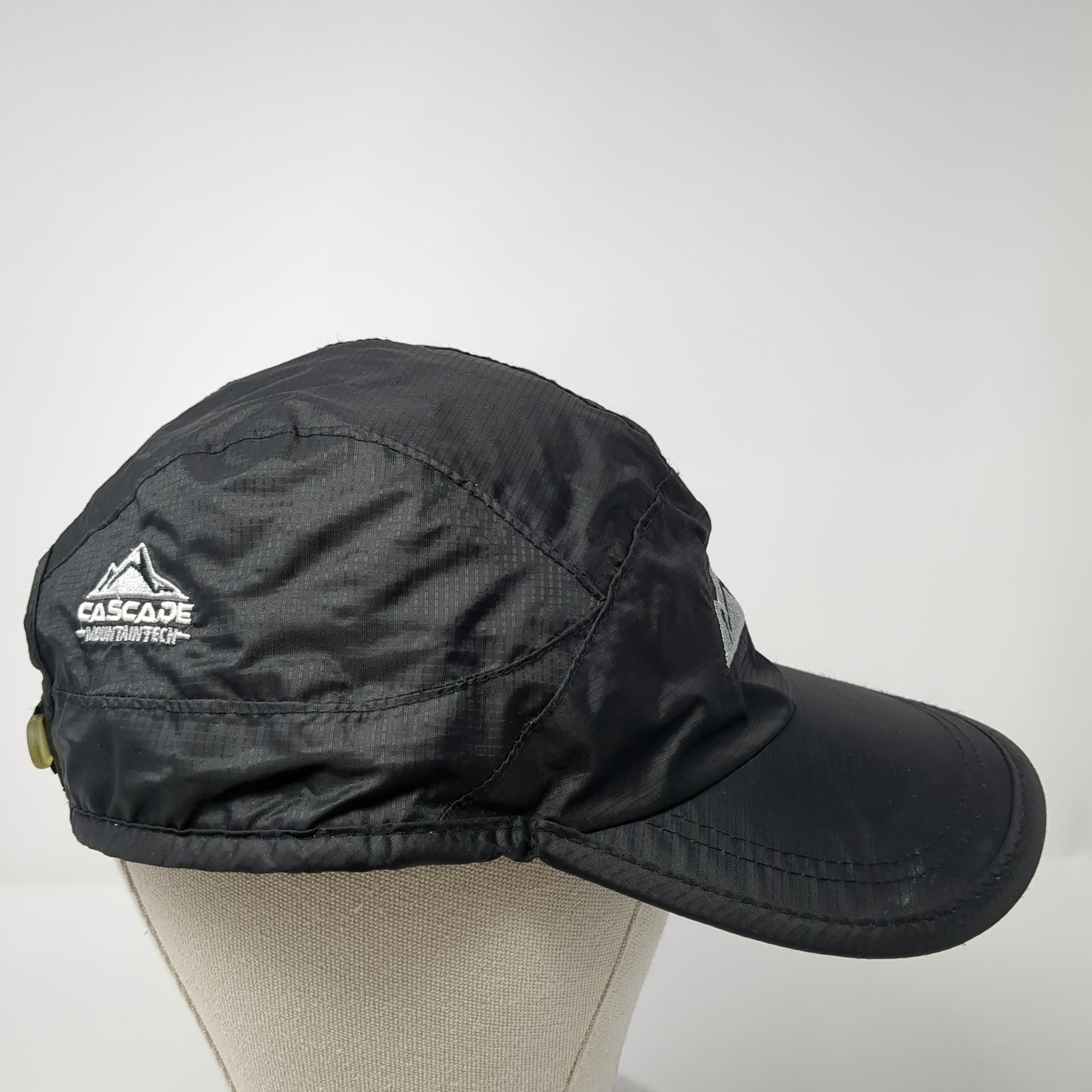 Cascade Mountain Tech Strapback 5 Panel Hat Black… - image 5