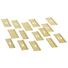 Reese Interlocking Stencils 10006 Stencil, Number Set, Numbers, 1/2 In