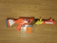 Used Nerf Fortnite HR Bolt-Action Dart Blaster - Rotating Drum, No Darts Include