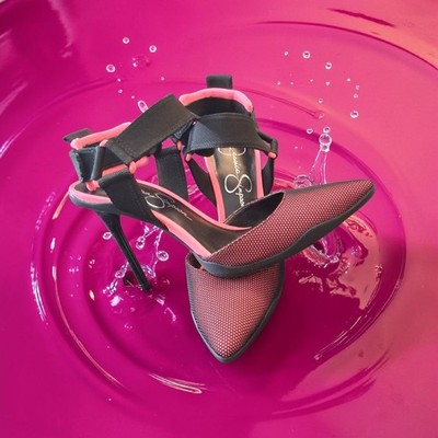 Jessica Simpson Gazella Stiletto pumps Racey Sporty Women's Shoes Size 8 Sexy