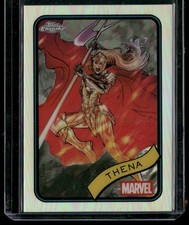2025 Topps Chrome Marvel #2 Thena Refractor