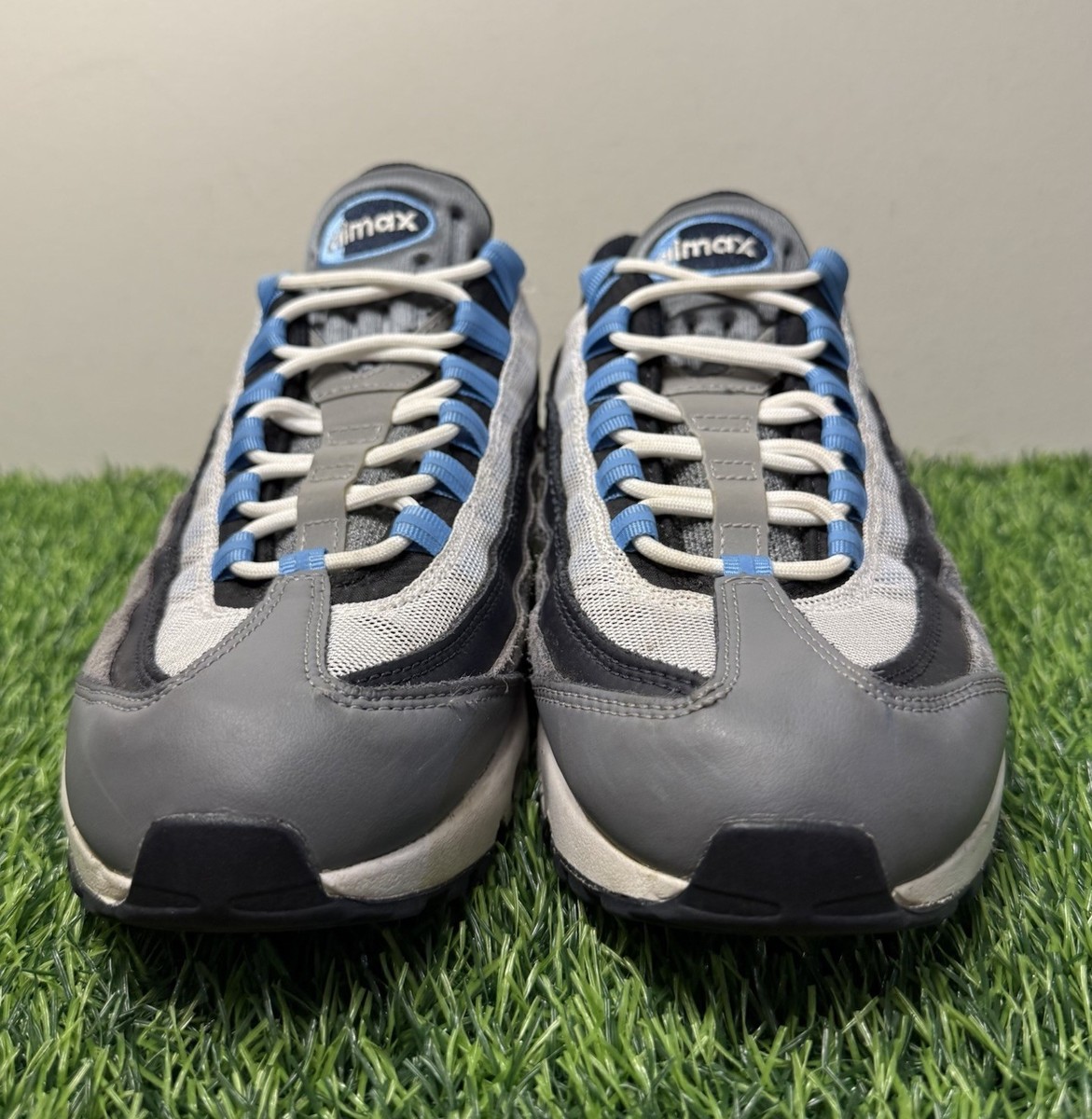 靴 NIKE AIR MAX95 Cool Gray DM0011-003 Nike Air Max 95 Cool Grey UNC University Blue White Black
