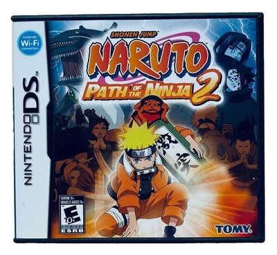 Naruto Path of the Ninja 2 (2008) Nintendo DS RARE RPG 100% Complete CIB NTSC