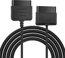 PS2 Extension Cord, 6FT Extender Cable for Sony PlayStation 1 PlayStation 2 Game