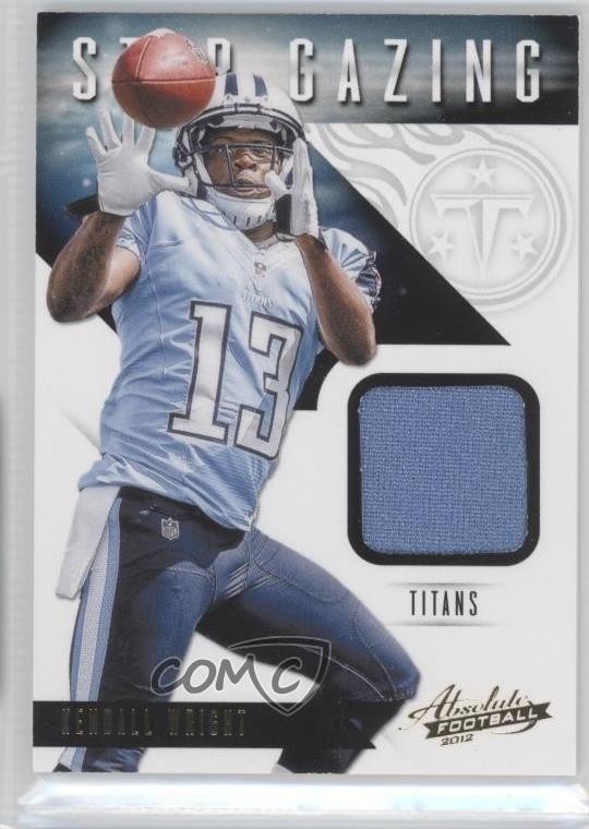 2012 Panini Absolute Star Gazing Materials Kendall Wright #19 Rookie RC 1q9
