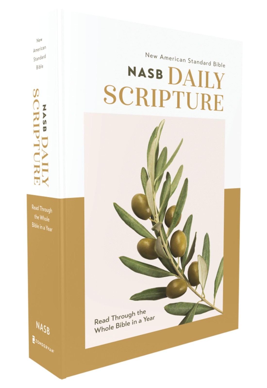 NASB, Daily Scripture, Paperback, White/Olive, 1995 Text, Com... - - Image 5