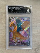 Pokemon Charizard v SWSH050 Black Star Promo Holo Getgraded Mint 9